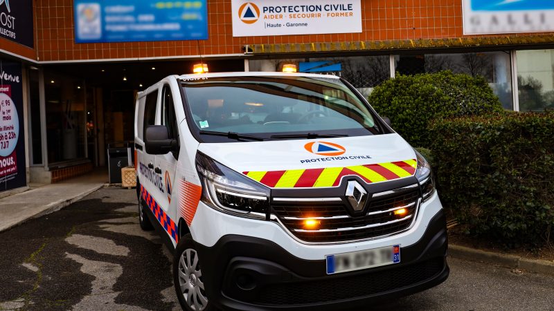 Renault Trafic de la Protection Civile de Haute-Garonne